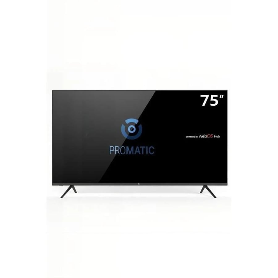 75-inch Promatic screen 4K QLED – Model N75252OS WebOS Amazing image and smart experience