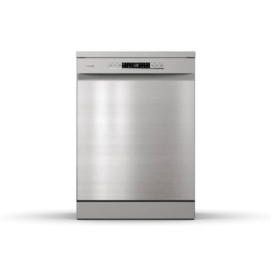 هايسنس غسالة صحون - 8 برامج - 15 مكان - فضي - HS643E90XSA
