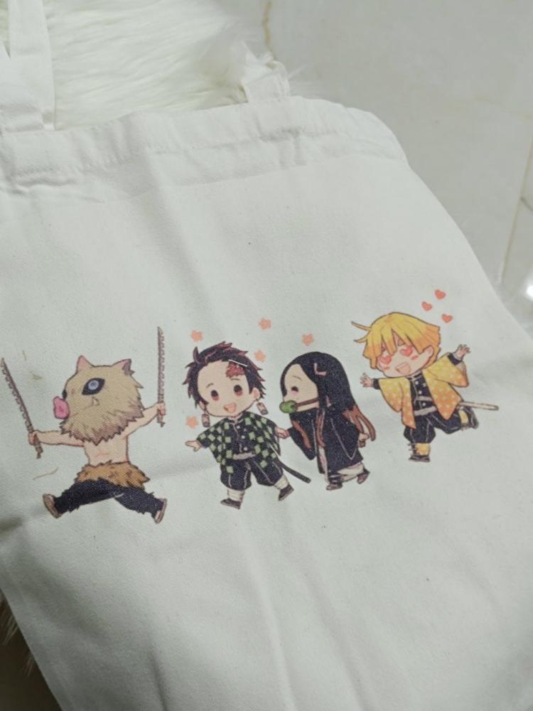 توت باق قاتل الشياطين DEMON SLAYER TOTE BAG