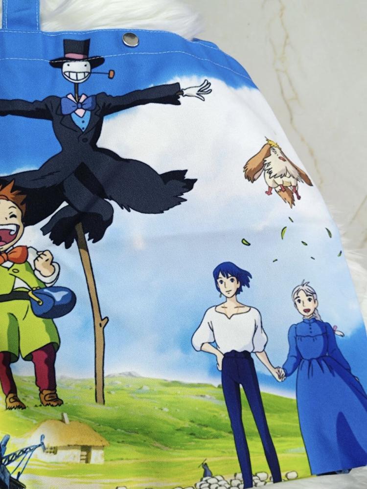 توت باق قلعة هاول المتحركة HOWL’S MOVING CASTLE TOTE BAG