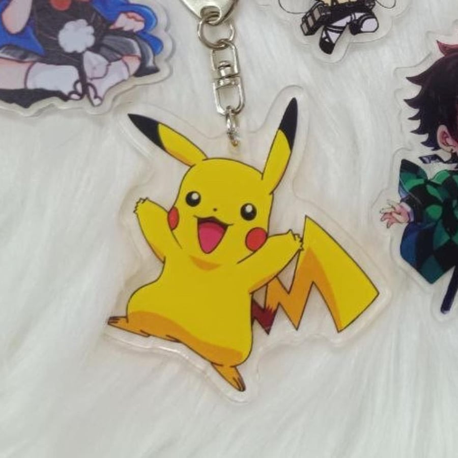 ميدالية بيكاتشو PIKACHO KEYCHAIN