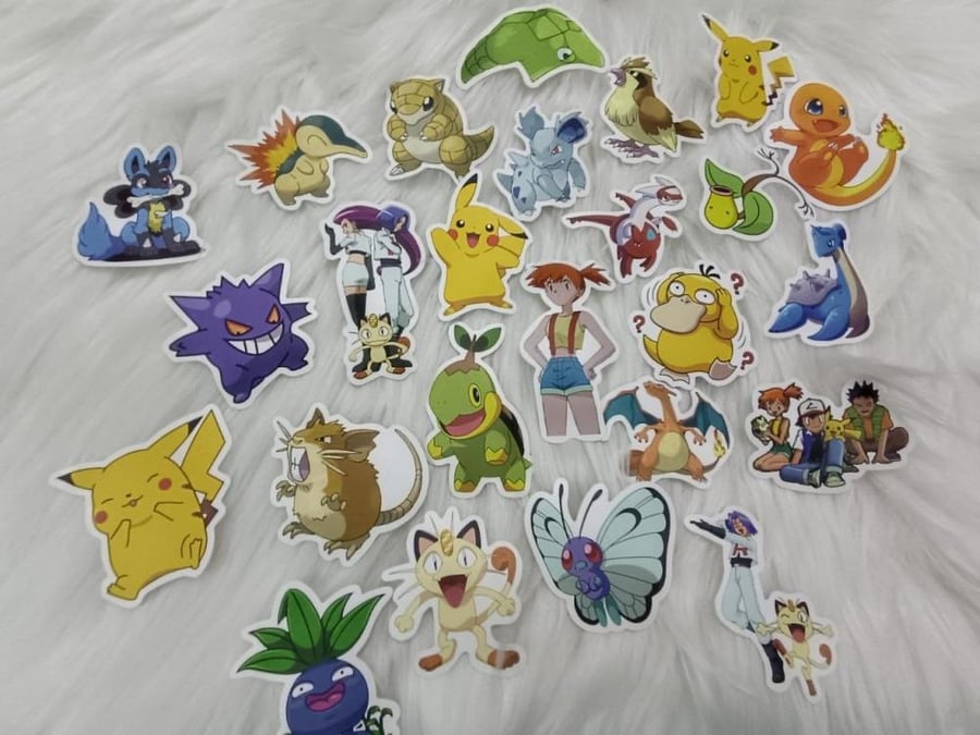 ملصقات بوكيمون POKEMON STICKERS