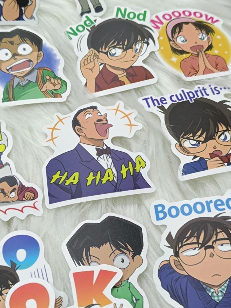 ملصقات المحقق كونان DETECTIVE CONAN STICKERS