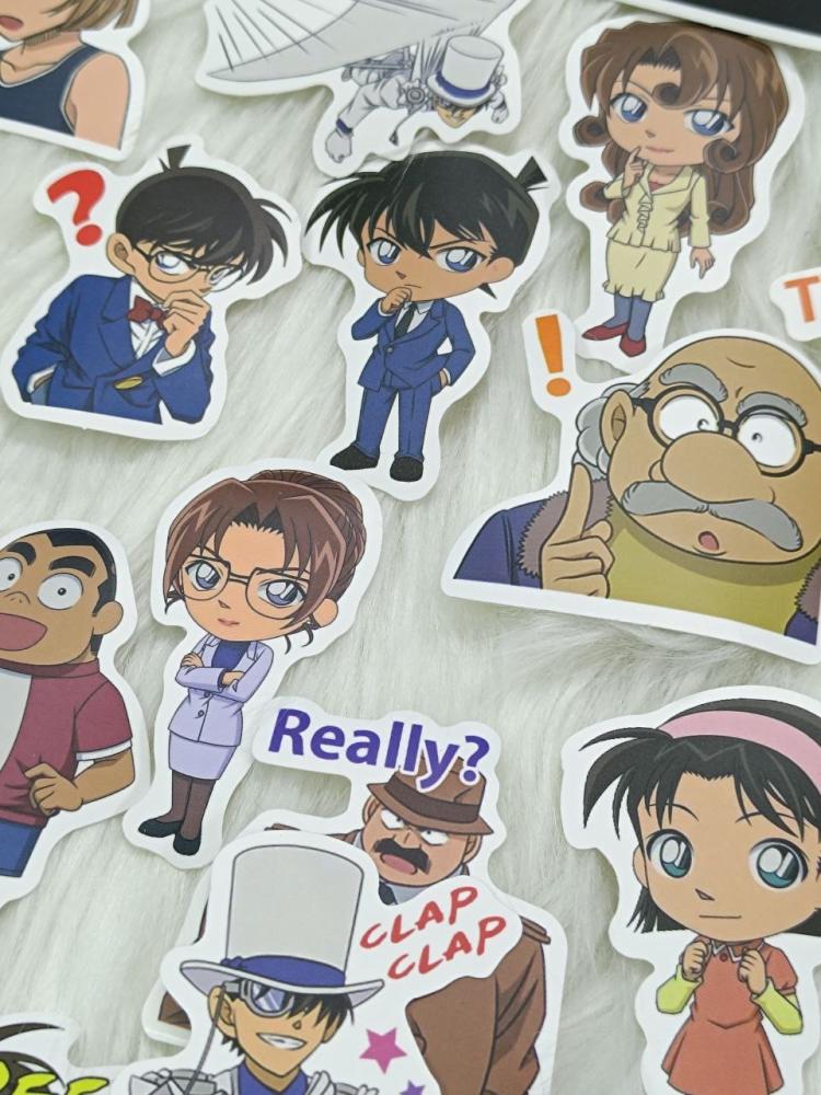 ملصقات المحقق كونان DETECTIVE CONAN STICKERS
