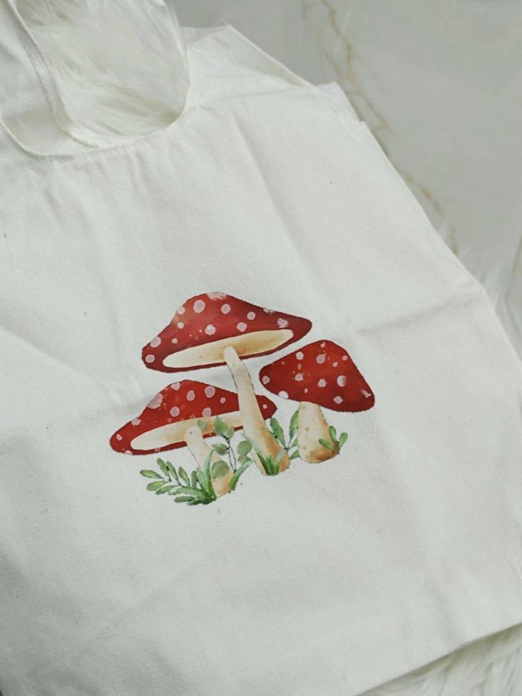 توت باق الفطر MUSHROOMS TOTE BAG