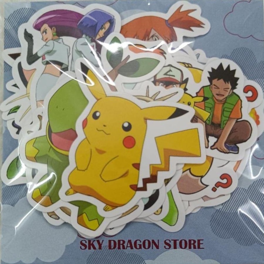 ملصقات بوكيمون POKEMON STICKERS