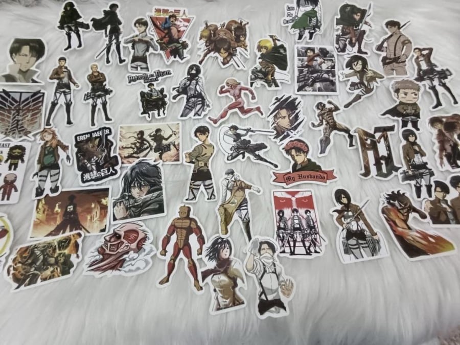 ملصقات هجوم العمالقه ATTACK ON TITAN STICKERS