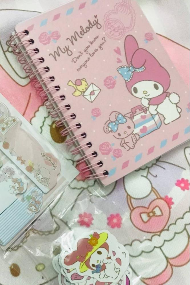 دفتر ماي ميلودي MY MELODY NOTEBOOK