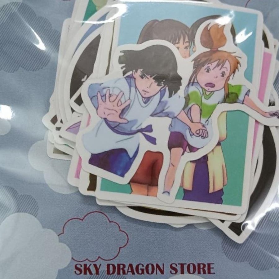 ملصقات المخطوفه SPIRIT AWAY STICKERS