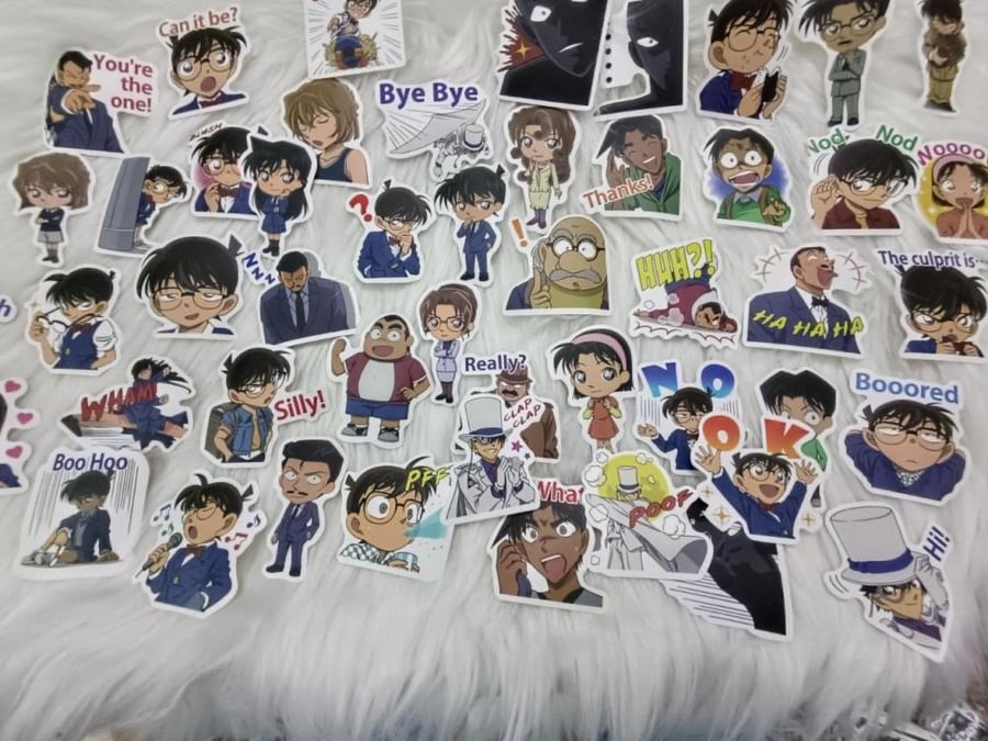 ملصقات المحقق كونان DETECTIVE CONAN STICKERS