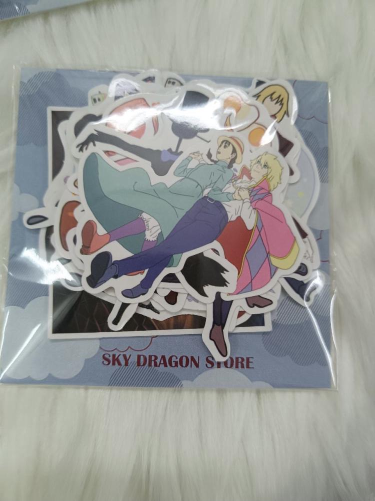 ملصقات قلعة هاول HOWLS MOVING CASTLE STICKERS
