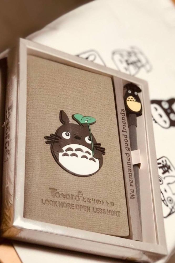 دفتر توتورو مع قلم TOTORO NOTEBOOK WITH PEN