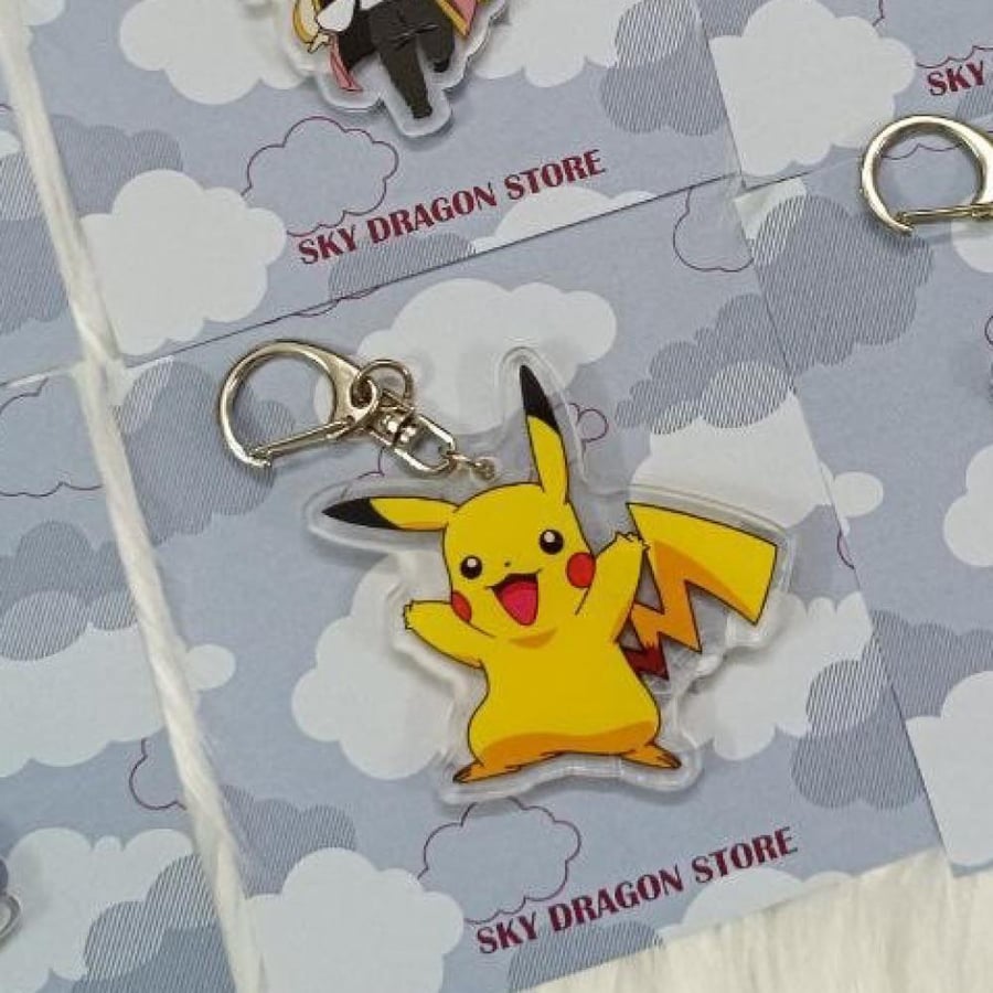 ميدالية بيكاتشو PIKACHO KEYCHAIN