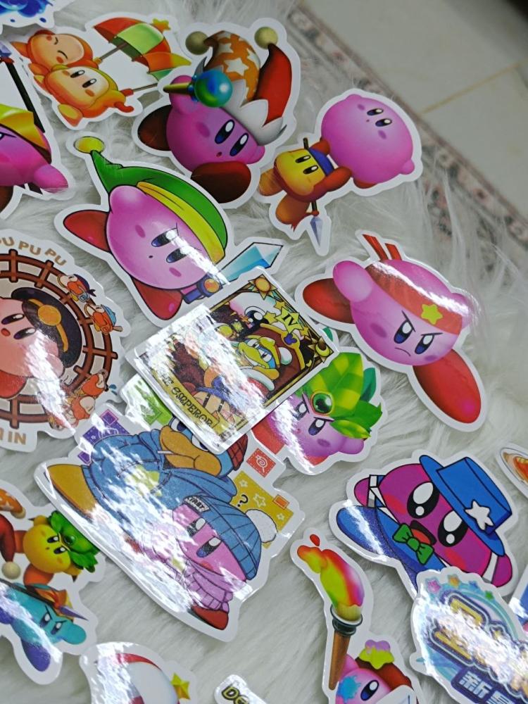 ملصقات لعبة كيربي KIRBY GAVE STICKERS