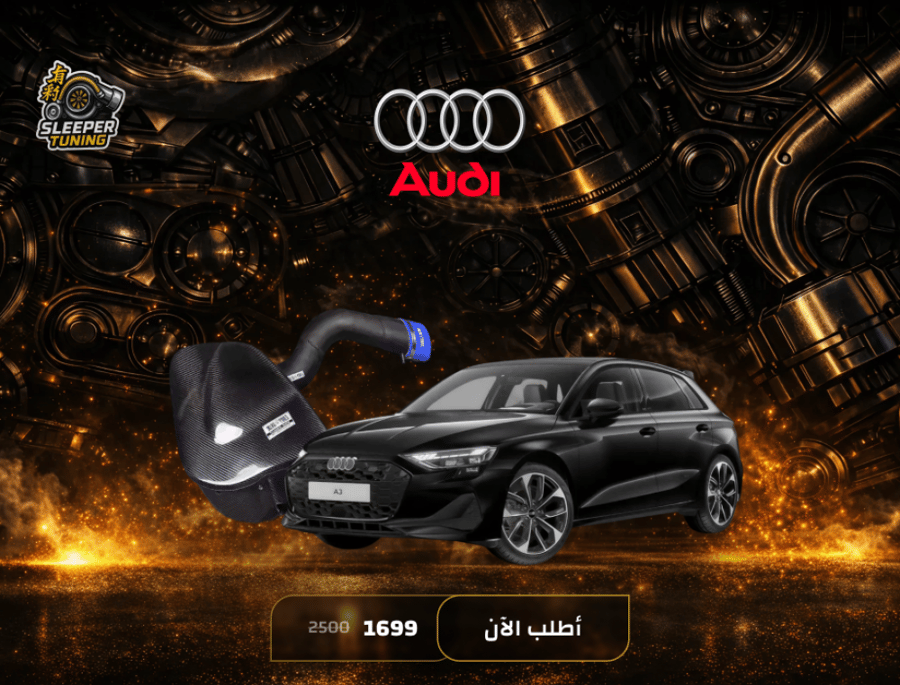 Antique Carbon Fiber 3rd Generation Audi A3