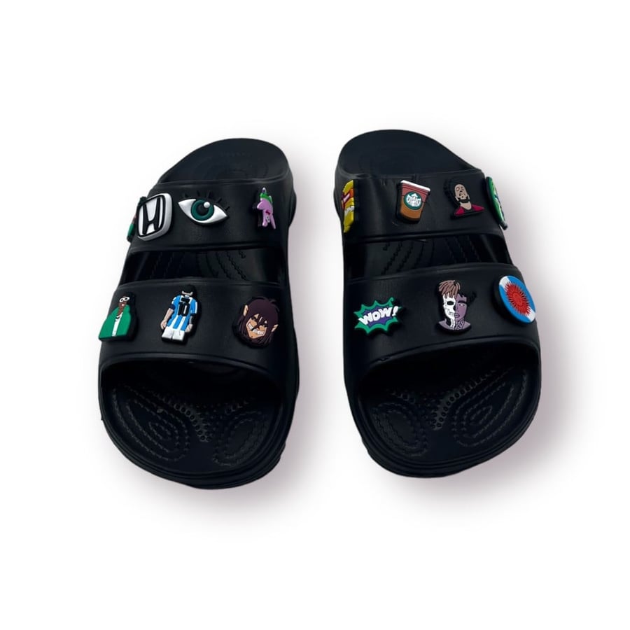 كروكس - Crocs سادة اسود