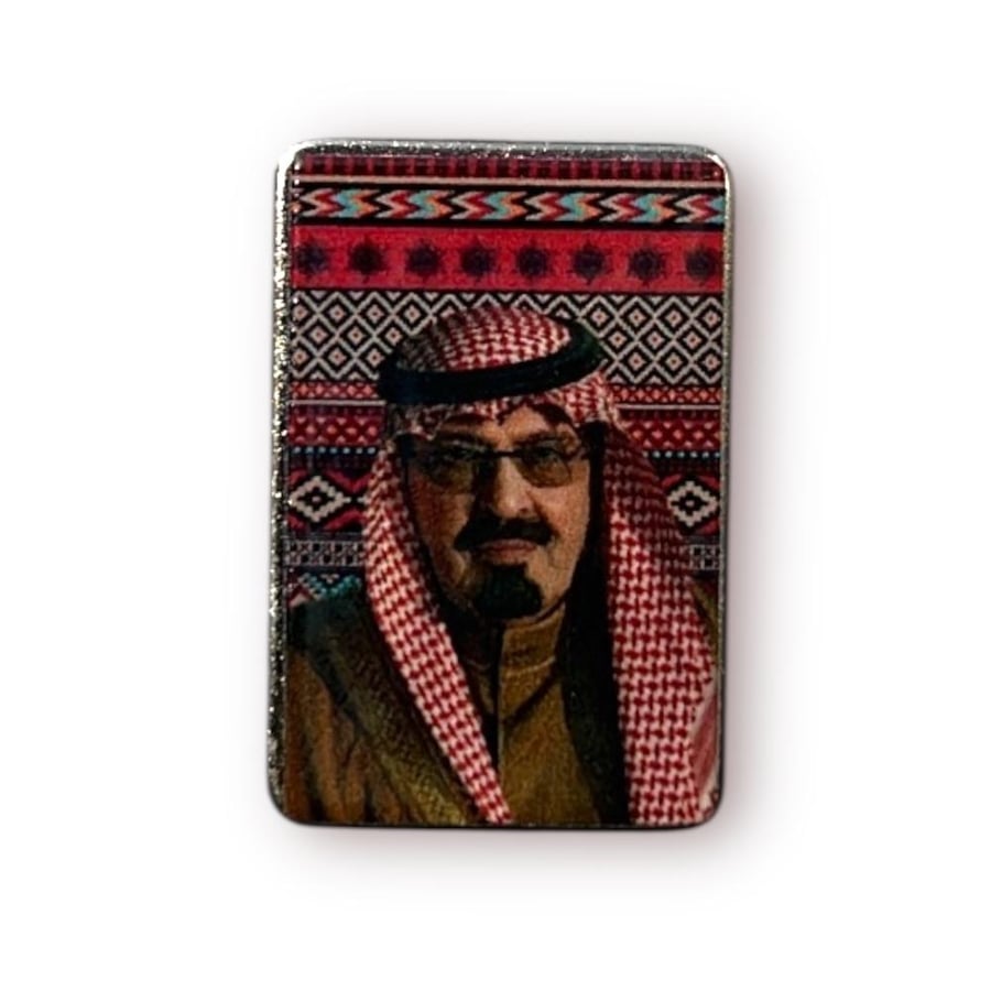 ستيكر حديد الملك عبدالله