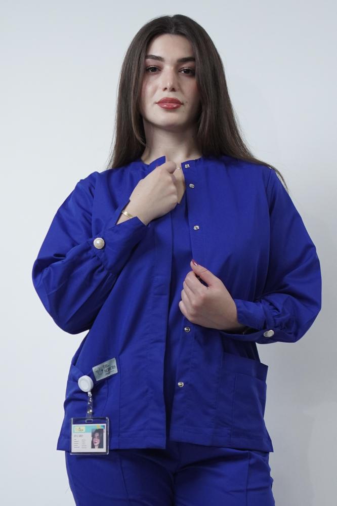 جاكيت نسائي أزرق - Blue women's jacket