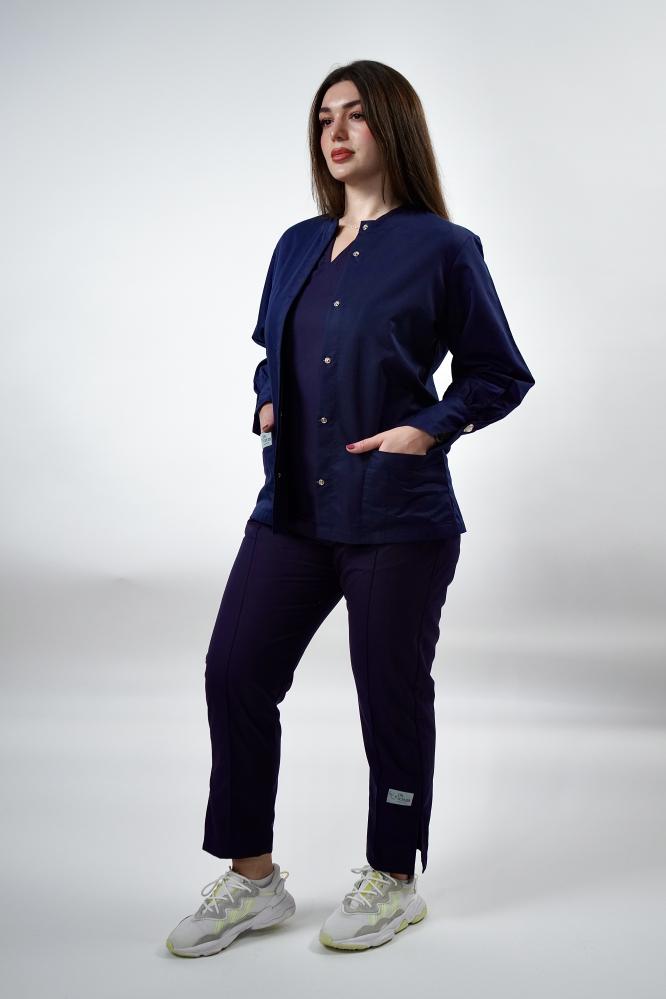 جاكيت نسائي كحلي - Navy blue women's jacket