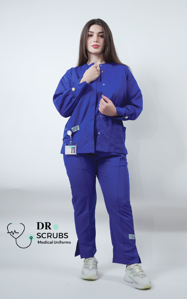 جاكيت نسائي أزرق - Blue women's jacket