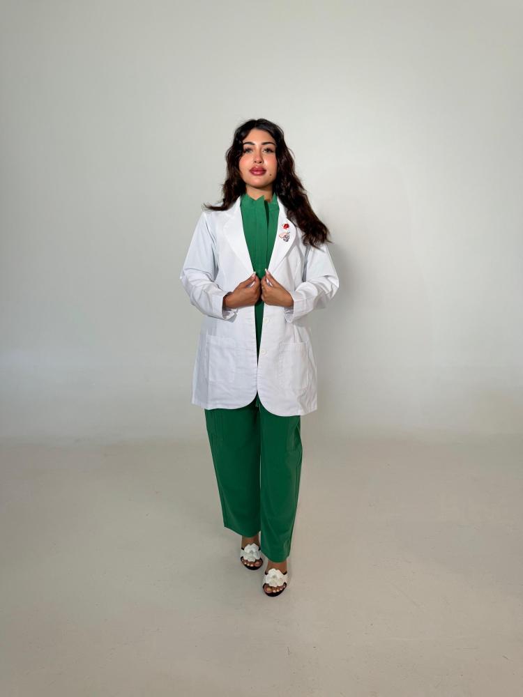 لابكوت نسائي كلاسك - Classic women's Lab coat