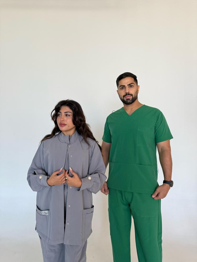 جاكيت نسائي رمادي - Women's grey jacket