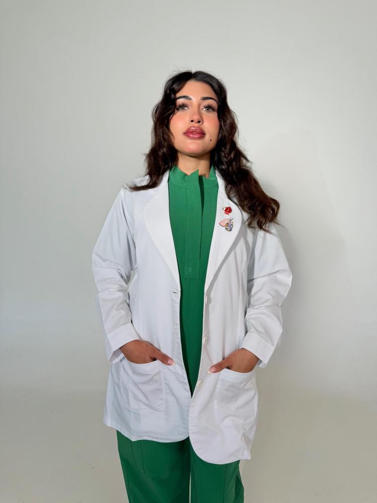 لابكوت نسائي كلاسك - Classic women's Lab coat