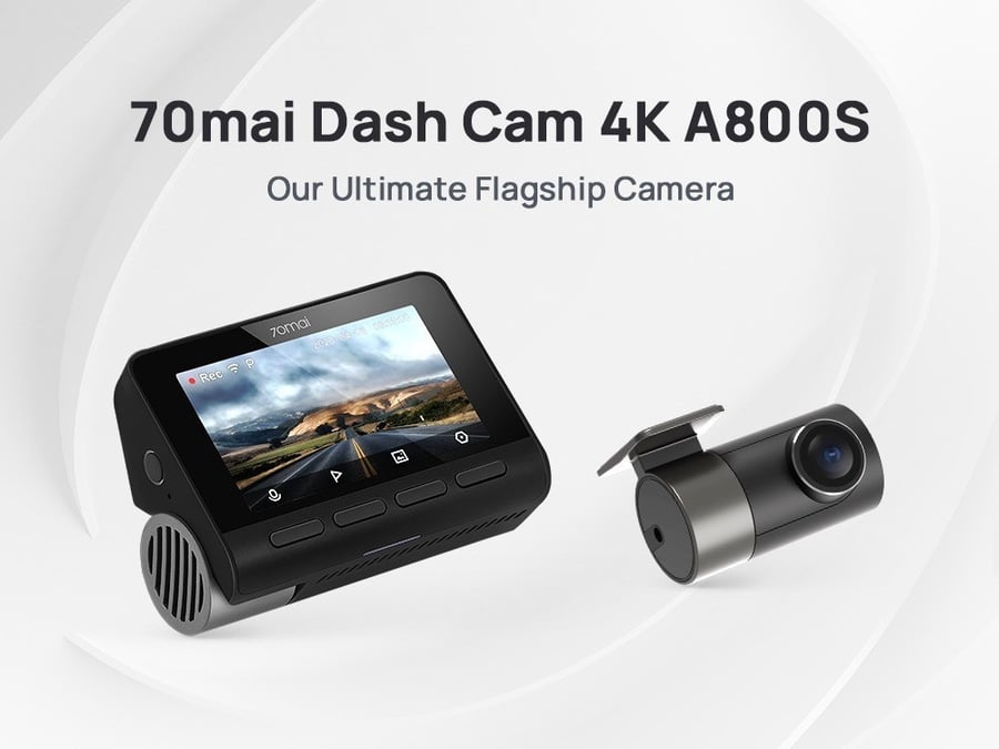 2-داش كام شاومي 70mai dash cam 4k A800s