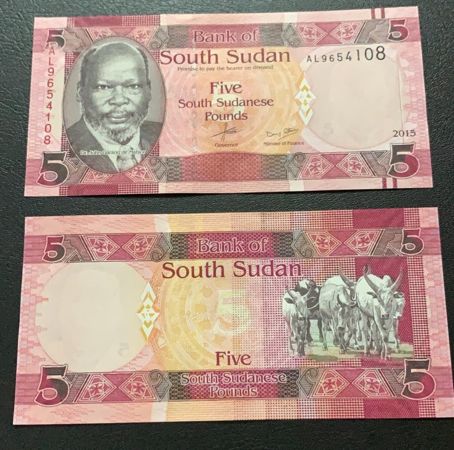 5 جنية جنوب السودان 2015 انسر
