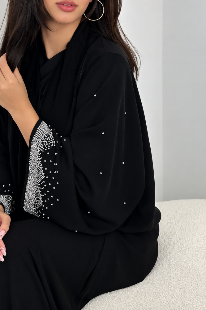 عباية اكمام كريستال-متجر مميزة