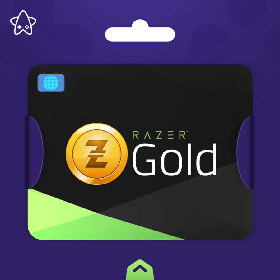 بطاقة 25$  Razer Gold Global