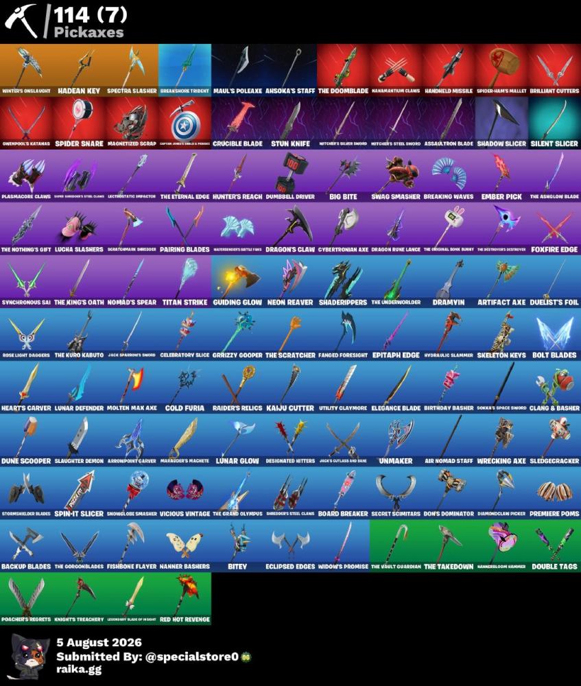 حساب فورت نايت + السكنات 107 + قديم ومميز ايميل يتغير