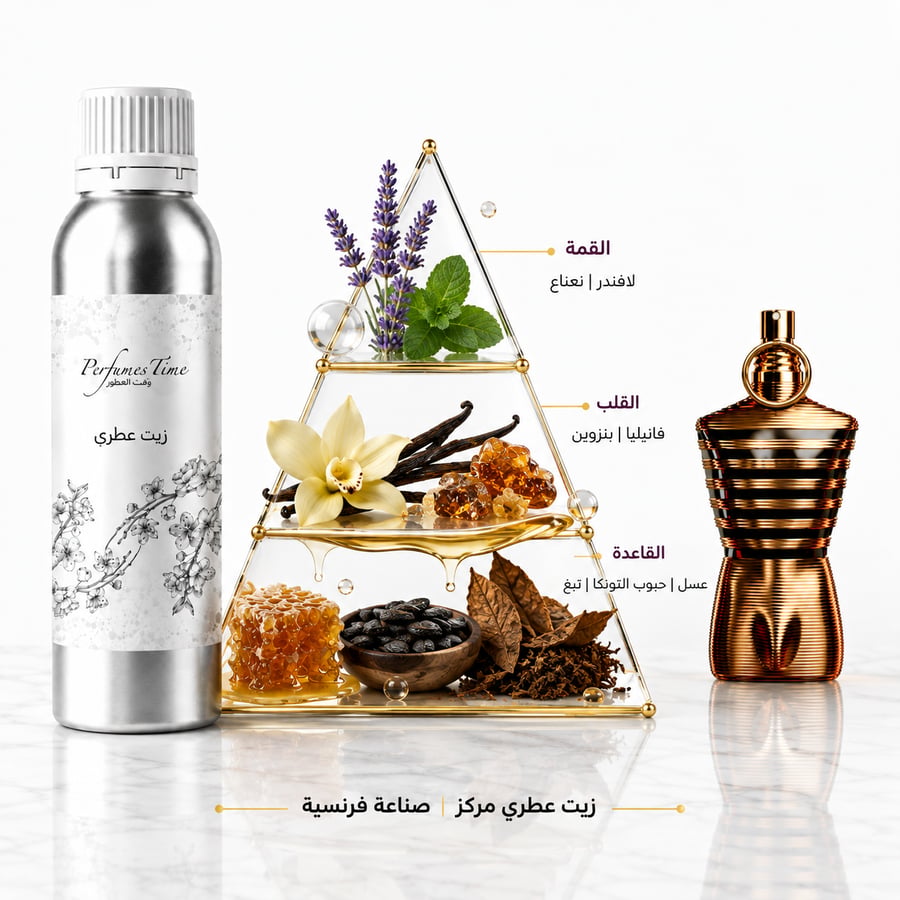 زيت عطري نقي مستوحى من لا ميل الكسير كوتير جان بول