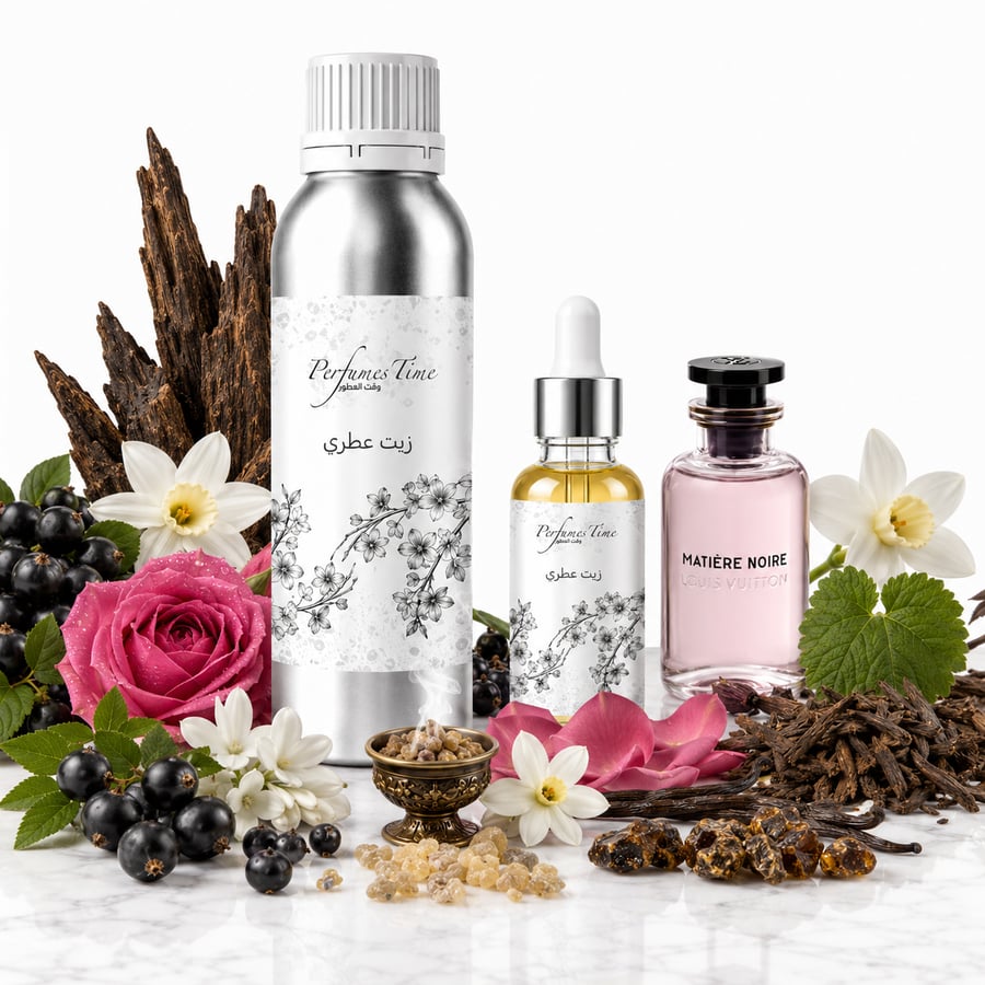 Pure aromatic oil inspired by Materi Noir Louis Vuitton