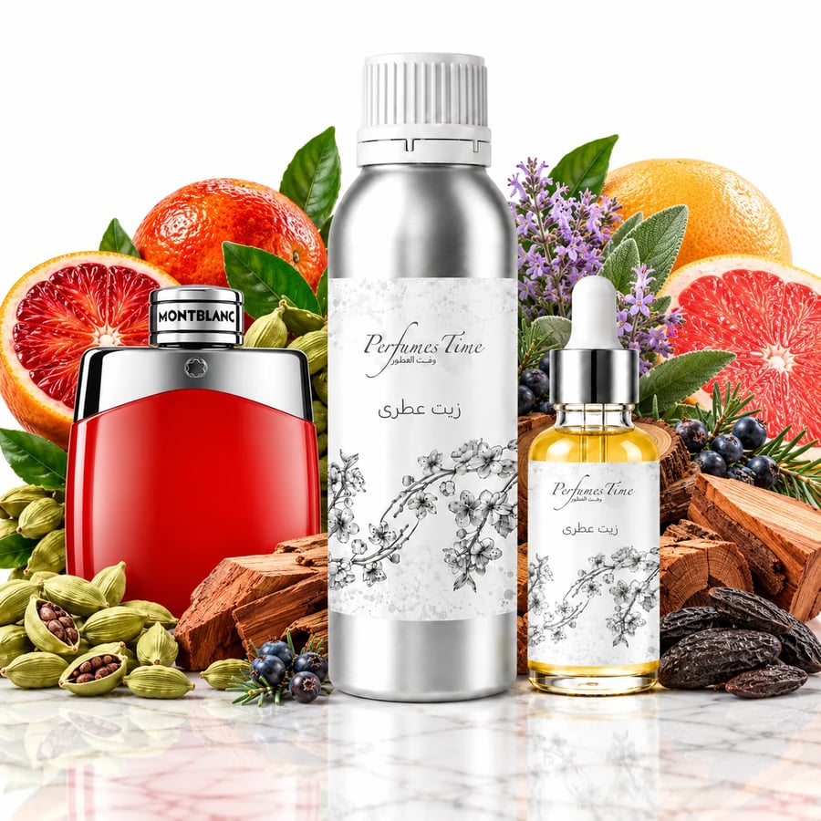 زيت عطري نقي مستوحى من ليجند ريد مون بلان للرجال