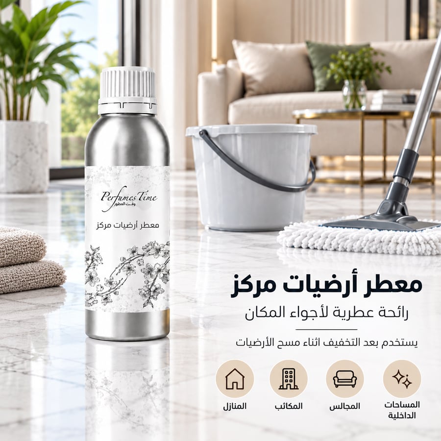 معطر أرضيات مركز برائحة الورد الطائفي