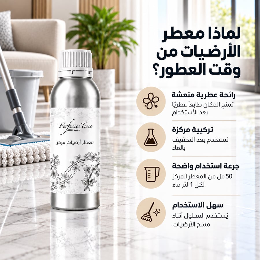 معطر أرضيات مركز برائحة زهرة الأوركيد