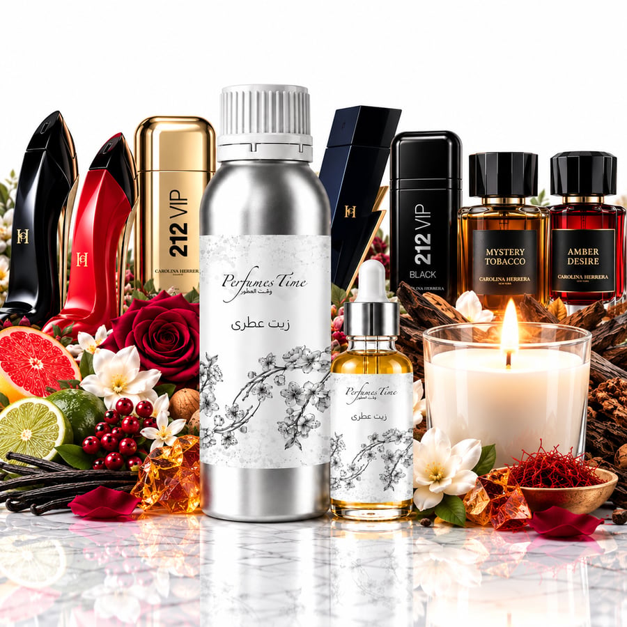 زيت عطري للشموع مستوحاة من عطور كارولينا هريرا
