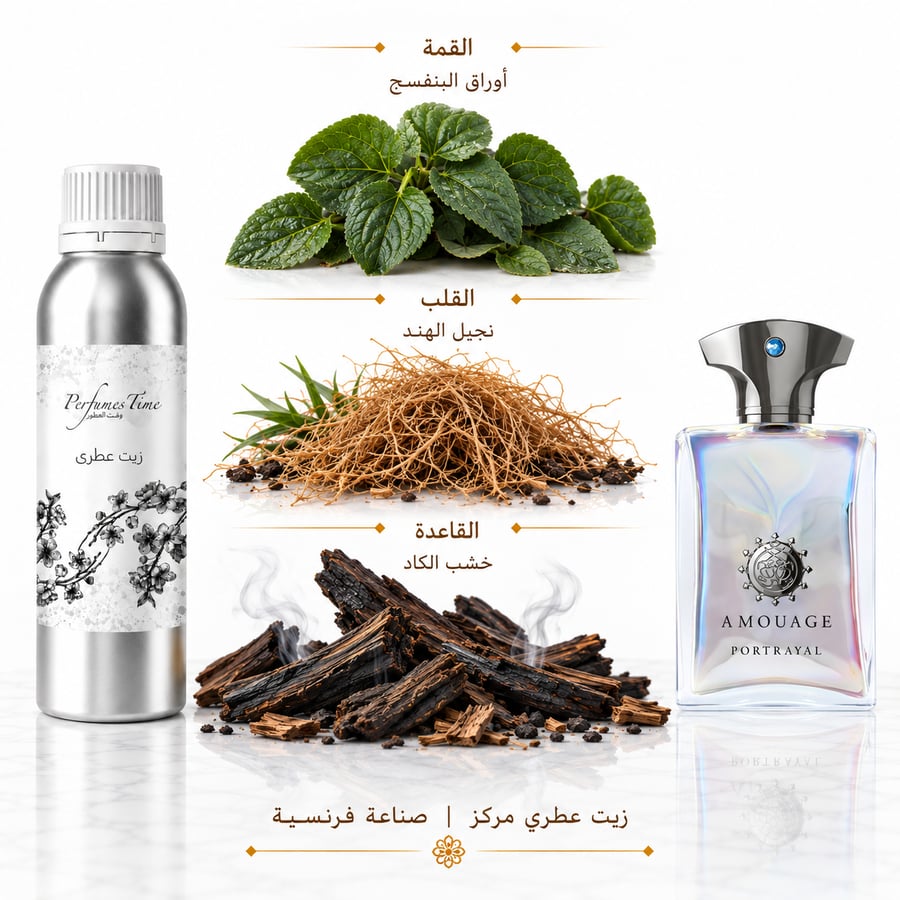 زيت عطري نقي مستوحى من بورترايل أمواج رجالي