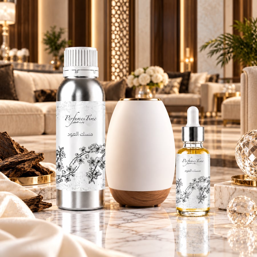 زيت عطري لأجهزة التعطير مسك العود