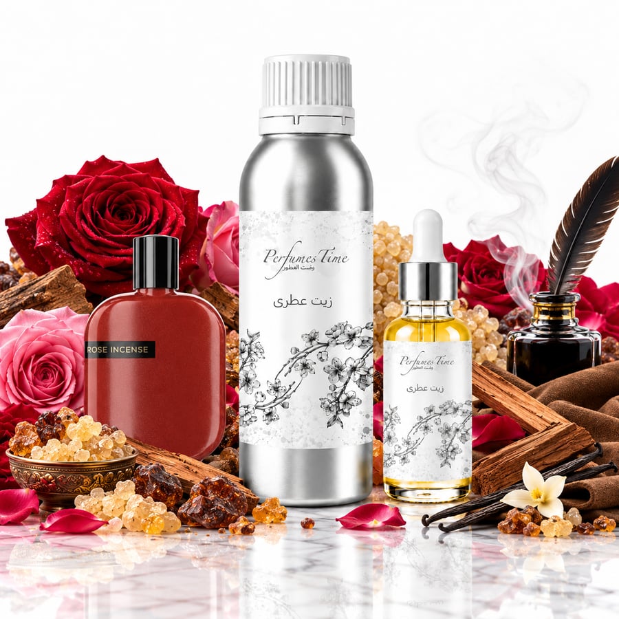 زيت عطري نقي مستوحى من روز انسينس امواج للجنسين