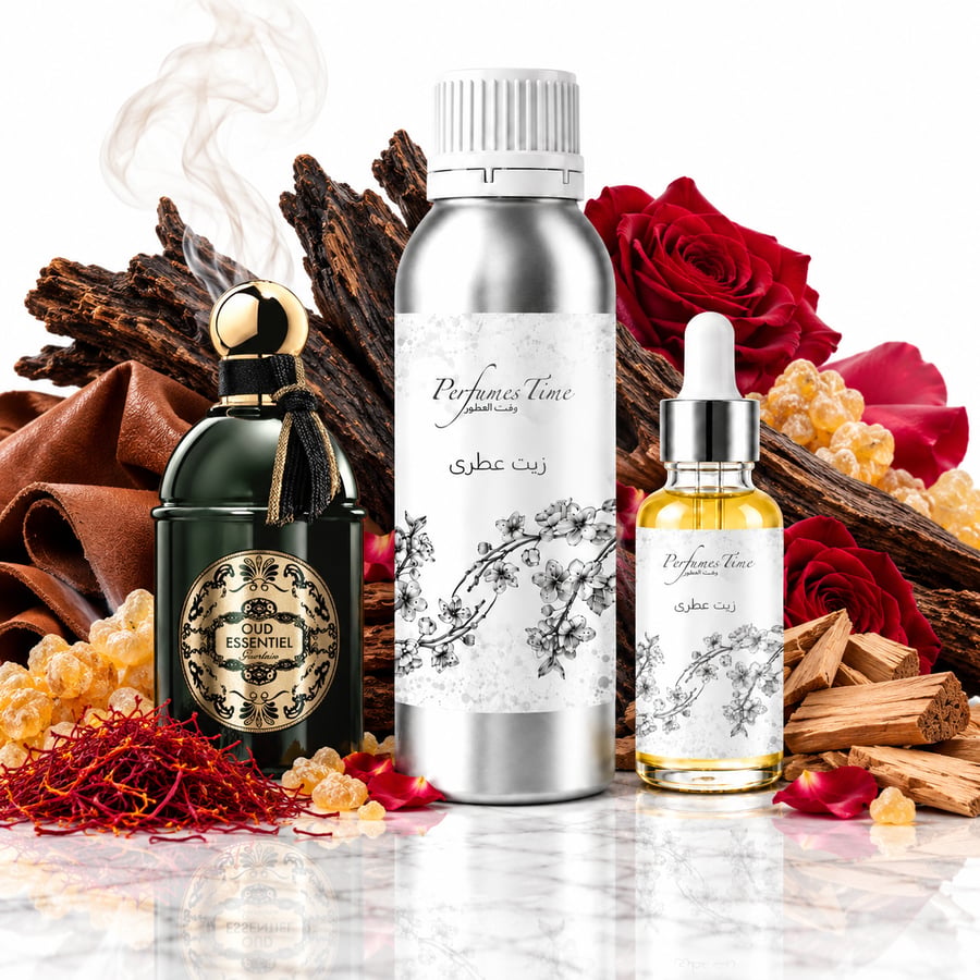 زيت عطري نقي مستوحى من عود إيسانسيال غيرلان للجنسين