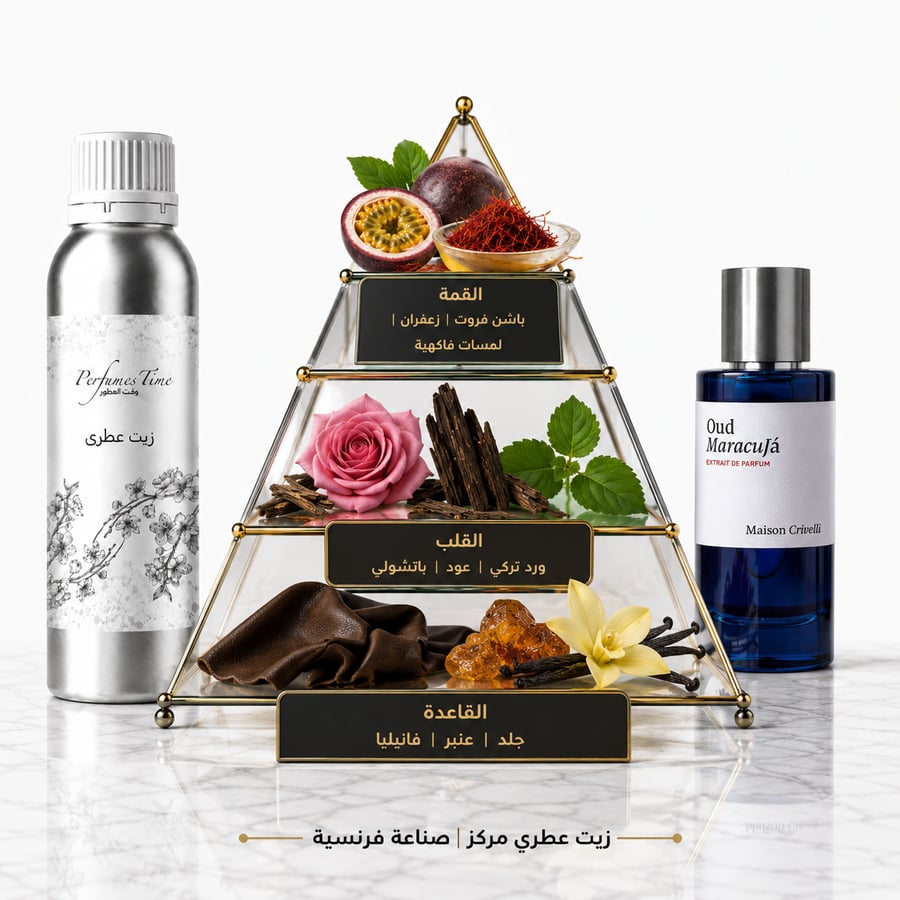 Pure aromatic oil inspired by Marakouja Maison Crivelli oud