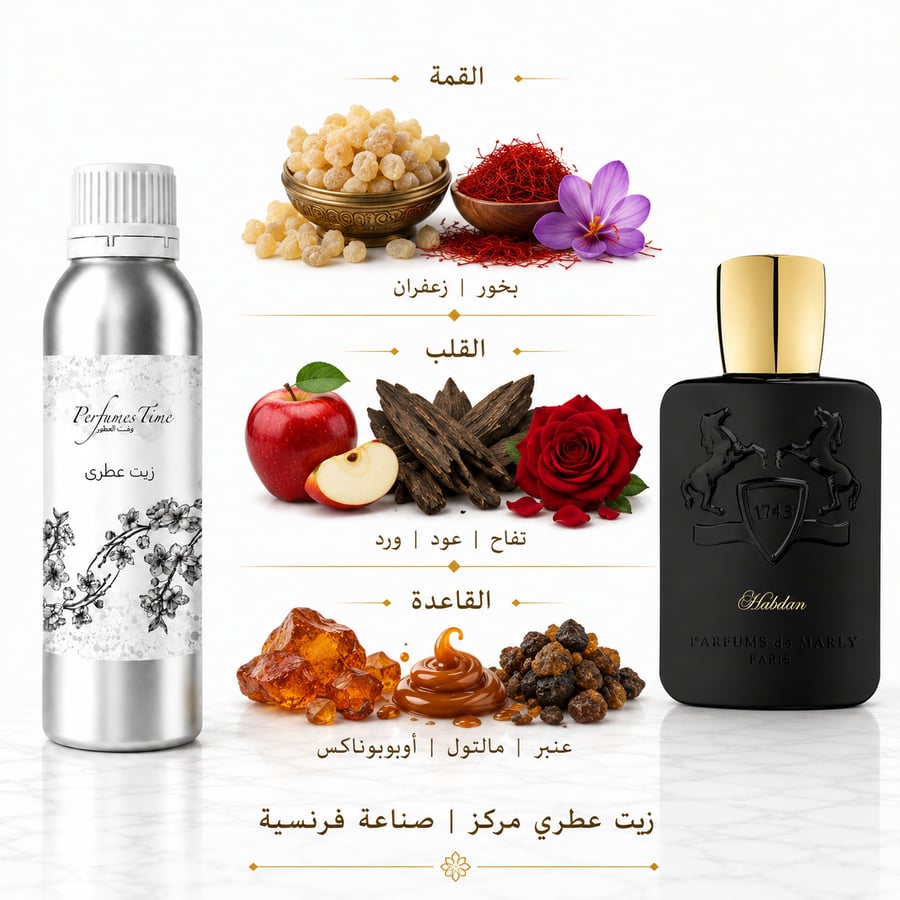 زيت عطري نقي مستوحى من هابدان دي مارلي للجنسين