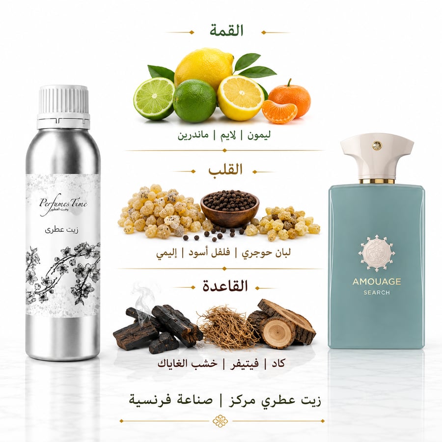 زيت عطري نقي مستوحى من سيرش  أمواج للجنسين