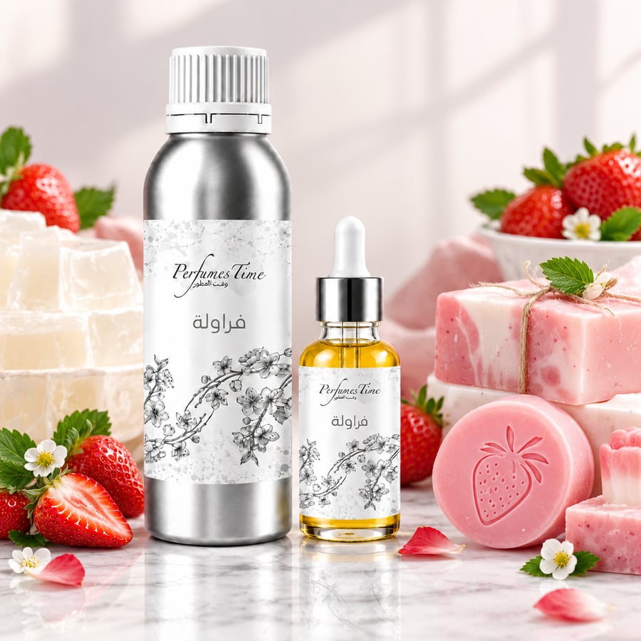 زيت عطري للصابون فراولة