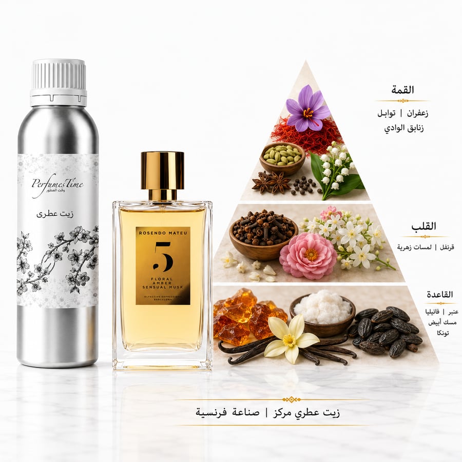زيت عطري نقي مستوحى من روساندو ماتيو 5 للجنسين