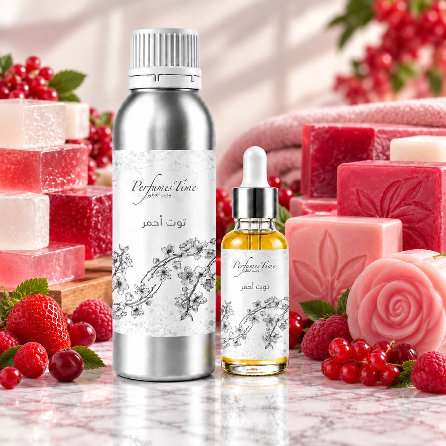 زيت عطري للصابون توت أحمر