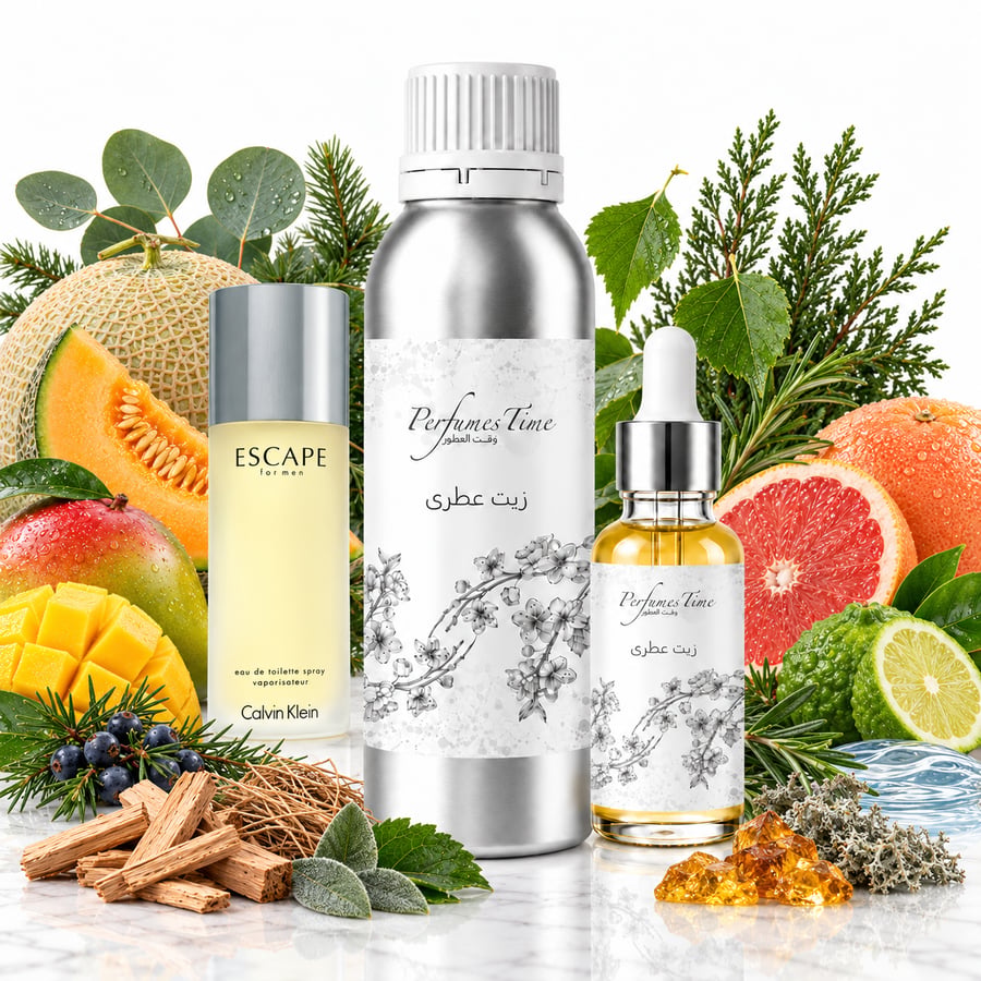 زيت عطري نقي مستوحى من إسكايب كالفن كلاين للرجال