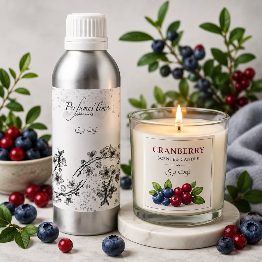 زيت عطري للشموع توت بري